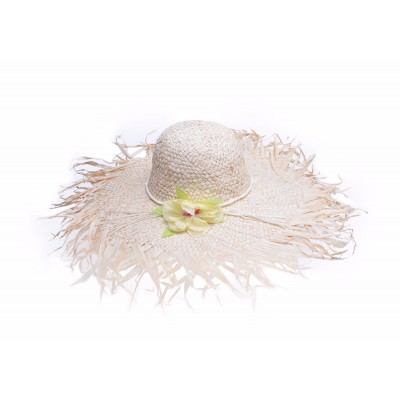  Ladies Kentucky Derby Wide Brim Floral Straw Summer Floppy Beach Hat T247 863753585657 eb-43154828